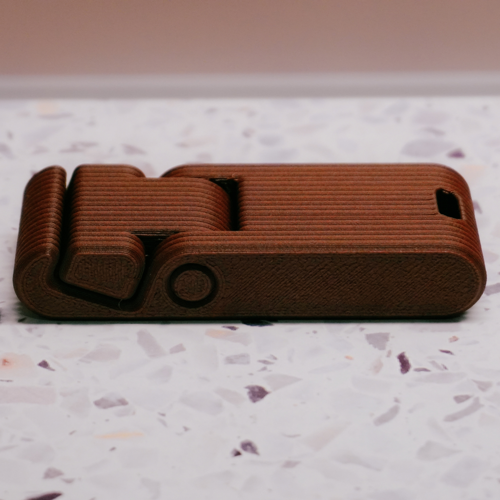 Foldable Pocket Phone Stand — Folding Smartphone Holder for Desk & Travel