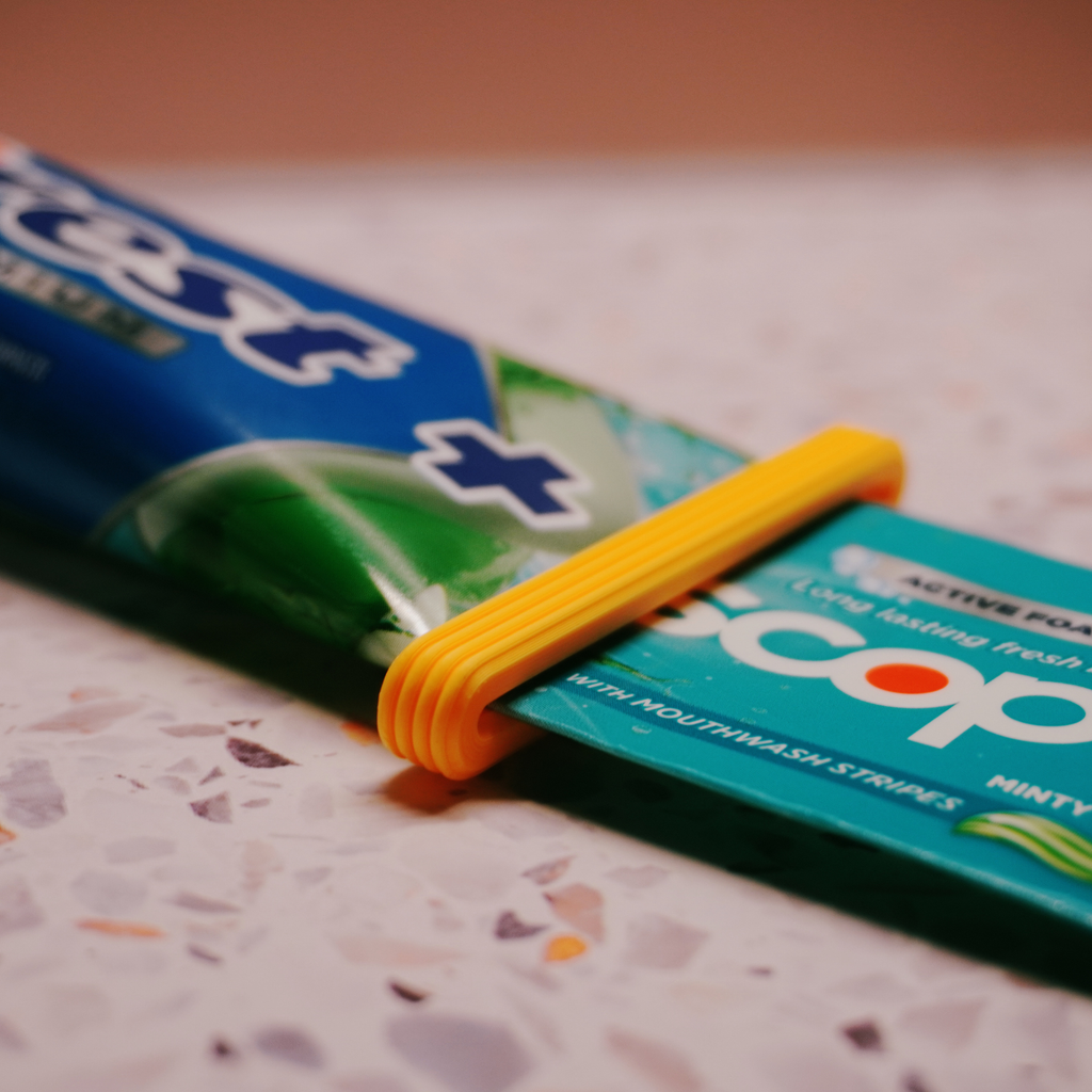 Toothpaste Squeezer — Slide-On Tube Squeezer for Toothpaste, Face Cream & Ointment