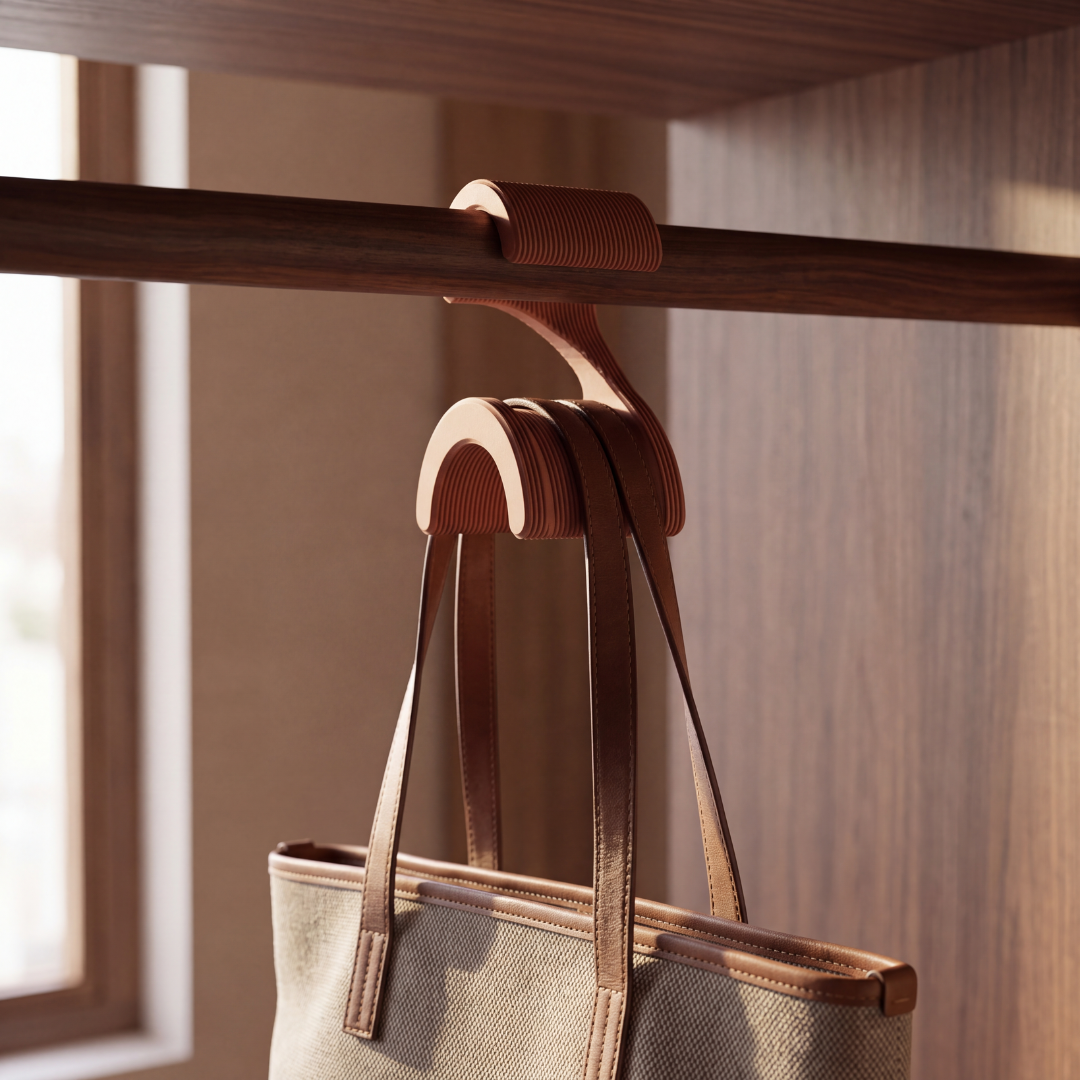 Backpack Hanger — Heavy-Duty Wall Hook for Backpacks, Coats, Purses & Gym Bags