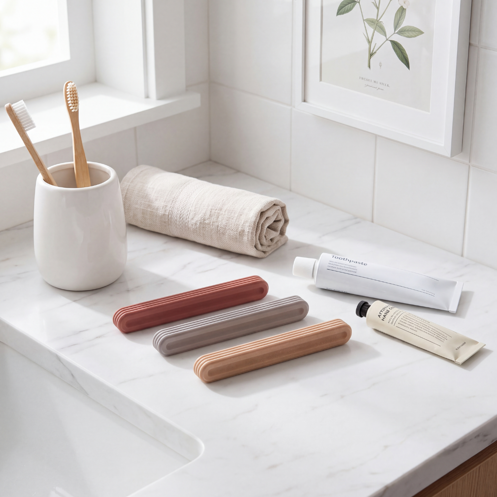 Toothpaste Squeezer — Slide-On Tube Squeezer for Toothpaste, Face Cream & Ointment