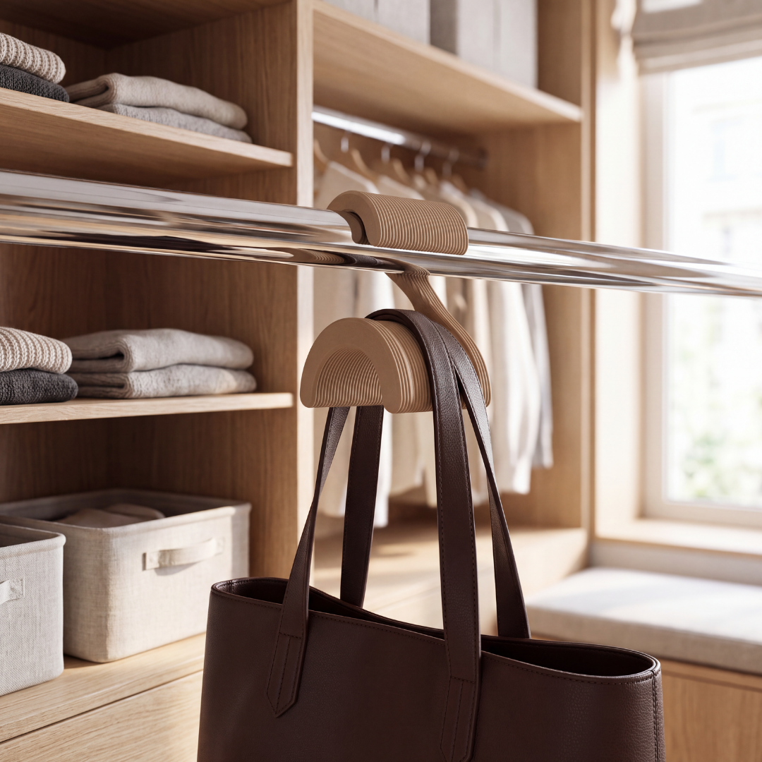 Backpack Hanger — Heavy-Duty Wall Hook for Backpacks, Coats, Purses & Gym Bags