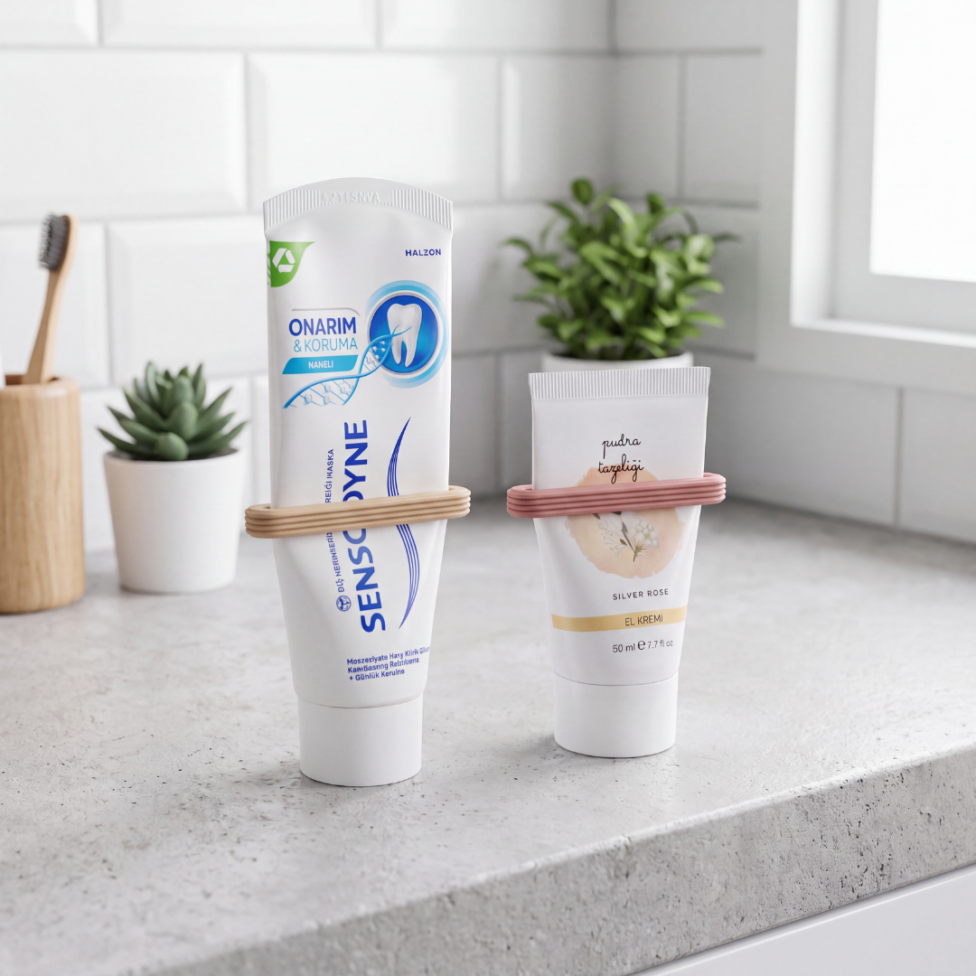 Toothpaste Squeezer — Slide-On Tube Squeezer for Toothpaste, Face Cream & Ointment