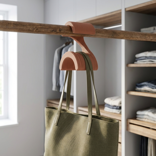 Backpack Hanger — Heavy-Duty Wall Hook for Backpacks, Coats, Purses & Gym Bags